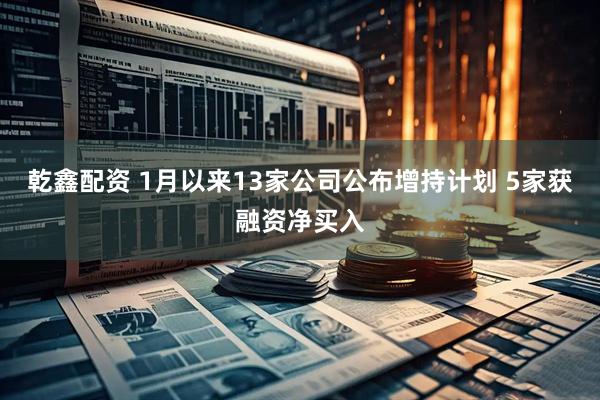 乾鑫配资 1月以来13家公司公布增持计划 5家获融资净买入