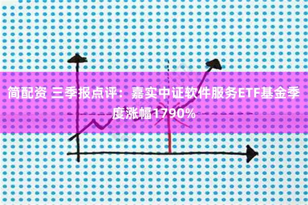 简配资 三季报点评：嘉实中证软件服务ETF基金季度涨幅1790%